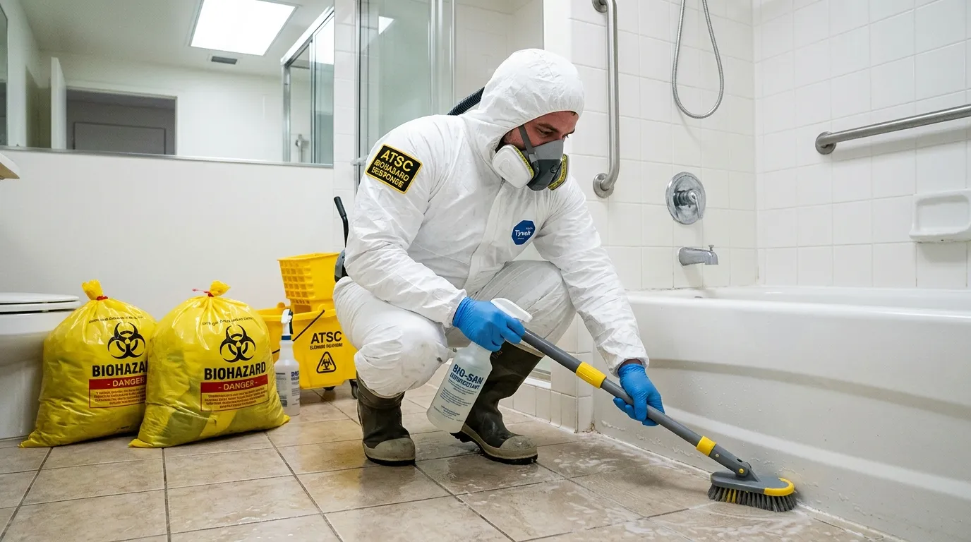 Decontamination equipment deployed for Blood Cleanup in Canyon Country